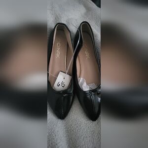 CINAK Women's Classic Flats w/Pointed Toe Ballets, Sz 6 1/2